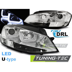FARI U-LED LIGHT CHROME per VW GOLF 7 11.12-17