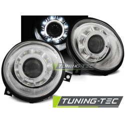 FARI DAYLIGHT CHROME per VW LUPO 98-05