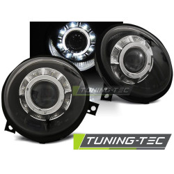 FARI DAYLIGHT NERO per VW LUPO 98-05