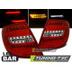 TUNING-TEC fanali posteriori a LED (LED Bar) per WHIE MERCEDES C-KLASA W204 KOMBI 07-10, rosso, V2