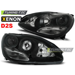 TUNING-TEC fari anteriori per XENON MERCEDES W220 S-KLASA 10.02-05.05 (D2S/H7), nero