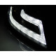 Fari TUNING-TEC fari anteriori (True DRL) per AUDI A4 B8 04.08-11 (H7), nero | race-shop.it
