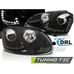 FARI TRUE DRL NERO per VW GOLF 5 10.03-09