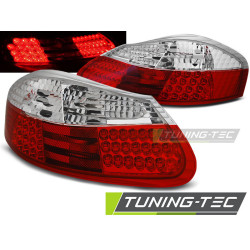 LED FARI POSTERIORI ROSSO BIANCO per PORSCHE BOXSTER 96-04