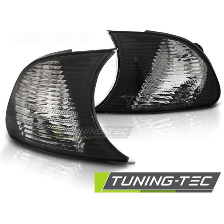 Fari TUNING-TEC frecce anteriori per BMW E46 09.01-03.03 C/C, fumé, V2 | race-shop.it