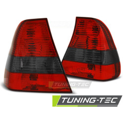 TUNING-TEC fanali posteriori per BMW E46 06.01-12.04 COMPACT, rosso-fumé