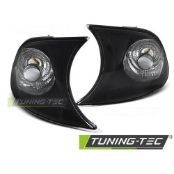 INDICATORI DI DIREZIONE ANTERIORI NERO per BMW E46 04.99-08.01 C/C