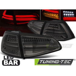 TUNING-TEC fanali posteriori a LED (LED Bar) per VW GOLF 7 13-17 (HATCHBACK), fumé