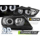 TUNING-TEC fari anteriori a LED (U-LED) per XENON 3D BMW E90/E91 03.05-08.08 (D1S), nero