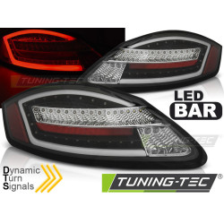 LED FARI POSTERIORI NERO SEQ per PORSCHE BOXSTER / CAYMAN 987 05-08