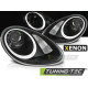 TUNING-TEC fari anteriori per XENON PORSCHE BOXSTER / CAYMAN 987 05-08 (D2S), nero