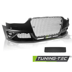 TUNING-TEC paraurti anteriore (Sport) per AUDI A4 B8 12-15 (per sensori di parcheggio), cromo nero