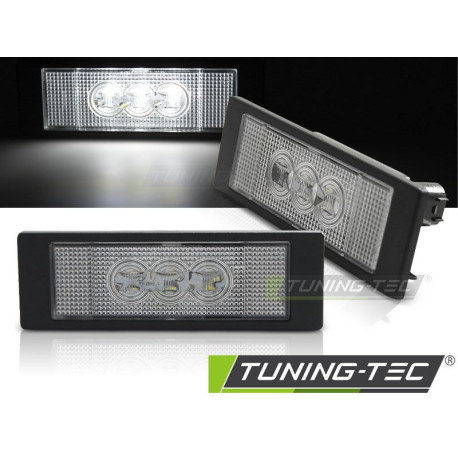 Fari RACES luci targa a LED per BMW E63/E64/E81/E87/Z4/MINI, trasparente | race-shop.it