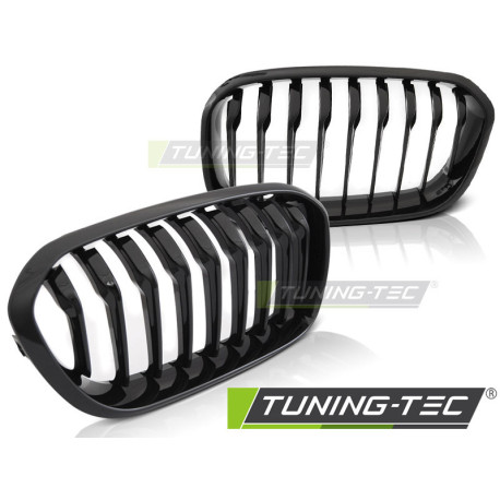 Body kit e accessori visivi TUNING-TEC griglia per BMW F20 F21 LCI 15-18, nero lucido | race-shop.it
