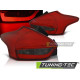 Fari TUNING-TEC fanali posteriori a LED per FORD FOCUS 3 15-18 HATCHBACK, rosso-fumé | race-shop.it