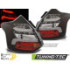 TUNING-TEC fanali posteriori a LED (LED Bar, SEQ) per FORD FOCUS 3 11-10.14 HATCHBACK, nero