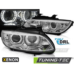XENON FARI ANGEL EYES LED CROMO per BMW E92/E93 06-10