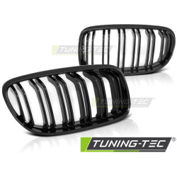 GRIGLIA NERO LUCIDO DOPPIA BARRA SPORT LOOK per BMW E90 / E91 LCI 09-
