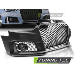 PARAURTI ANTERIORE SPORT CROMO NERO per AUDI A3 12-16