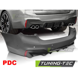 TUNING-TEC paraurti posteriore (Sport Style) per BMW G30 17-20 (per sensori di parcheggio)