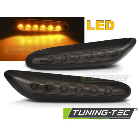 Fari TUNING-TEC frecce laterali per BMW E46 / E60 / E87 / E90, fumé, V1 | race-shop.it
