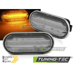 RACES frecce laterali (SEQ) per VW GOLF 4 / BORA 95- / GOLF 3 95-/ IBIZA 95 -99/ TOLEDO, bianco