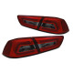Fari MITSUBISHI LANCER 8 SEDAN 08-11 ROSSO LED SFUMATO BAR | race-shop.it
