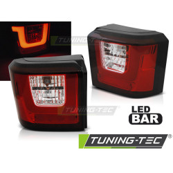 TUNING-TEC fanali posteriori a LED (LED Bar) per WHIE VW T4 90-03.03, rosso