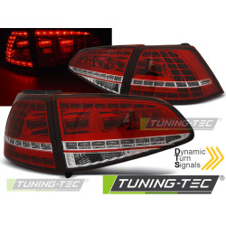 LED FARI POSTERIORI SPORT ROSSO BIANCO SEQ per VW GOLF 7 13-17