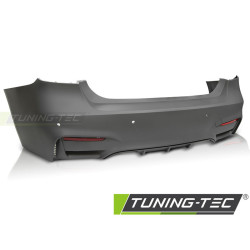 TUNING-TEC paraurti posteriore (Sport Style) per BMW F30 SEDAN 10.11-18 (per sensori di parcheggio)