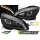 Fari TUNING-TEC fari anteriori (Tube Light, SEQ) per MERCEDES W204 07-10 (H9), nero | race-shop.it