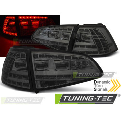 TUNING-TEC fanali posteriori a LED (Sport, SEQ) per VW GOLF 7 13-17 (HATCHBACK), fumé, V2