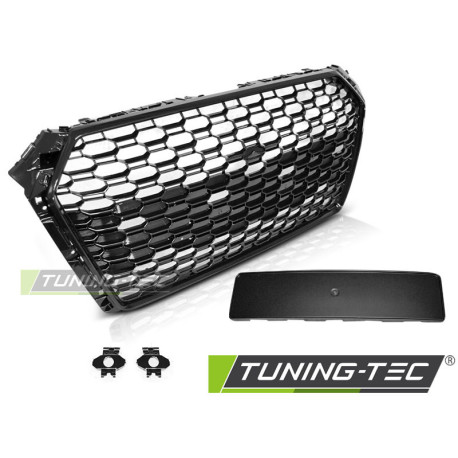 Body kit e accessori visivi GRIGLIA SPORT NERO LUCIDO PDC per AUDI A4 B9 15-19 | race-shop.it