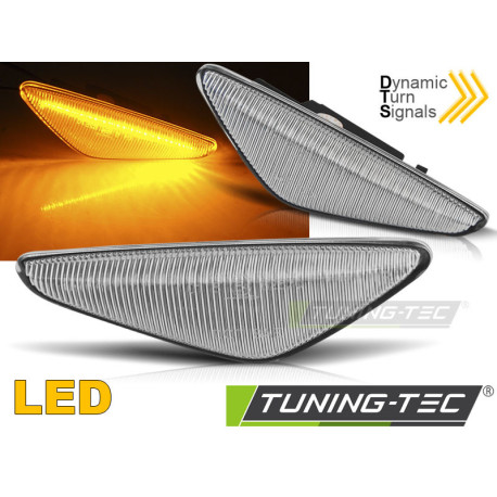 Fari TUNING-TEC frecce laterali (SEQ) per BMW X5 E70 / X6 E71 / X3 F25, bianco | race-shop.it