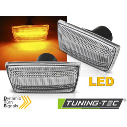 TUNING-TEC frecce laterali (SEQ) per OPEL ASTRA H/ CORSA D/ INSIGNIA/ ZAFIRA, bianco