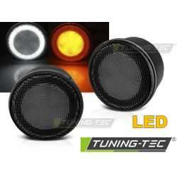 TUNING-TEC frecce anteriori per CHRYSLER JEEP WRANGLER JK 07-18, fumé