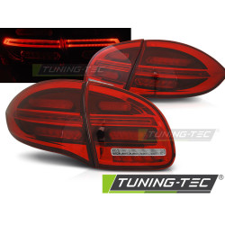 TUNING-TEC fanali posteriori a LED per PORSCHE CAYENNE 10-15, rosso-bianco