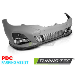 PARAURTI ANTERIORE PERFORMANCE STYLE PDC AP NERO LUCIDO per BMW G20/G21 19-22