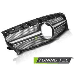 GRILL NERO ARGENTO SPORT LOOK per MERCEDES CLA W117 13-19