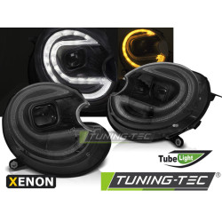 FARI LUCE AL NEON NERO LED HID per BMW MINI (COOPER) 06-14