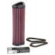 Ricambi filtri aria moto K&N filtro aria di ricambio DU-1007R | race-shop.it