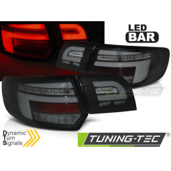 LED BAR FARI POSTERIORI NERO SEQ per AUDI A3 8P 5D 03-08