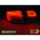 Fari TUNING-TEC fanali posteriori a LED (LED Bar, SEQ) per AUDI A3 8P 5D 03-08, nero, rosso | race-shop.it
