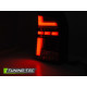 Fari TUNING-TEC fanali posteriori a LED (LED Bar, SEQ) per VW T6.1 20 (per fari alogeni originali), rosso-fumé, V1 | race-shop.it