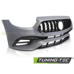 TUNING-TEC paraurti anteriore (Sport) per MERCEDES W213 20-23 (per sensori di parcheggio), nero