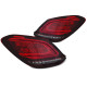 Fari TUNING-TEC fanali posteriori a LED (LED Bar, SEQ) per MERCEDES C-CLASS W205 14-18 (LIMOUSINE), rosso-bianco | race-shop.it