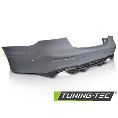 Body kit e accessori visivi TUNING-TEC paraurti posteriore (Sport) per W213 20-23 4D (per sensori di parcheggio), nero | race-shop.it