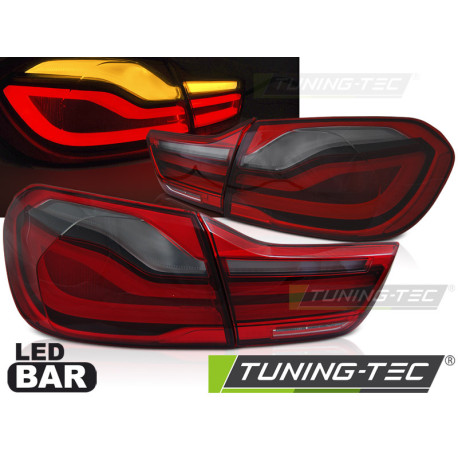 Fari TUNING-TEC fanali posteriori a LED (LED Bar) per BMW F32/ F33/ F36 13-16, rosso-fumé | race-shop.it