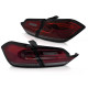 Fari TUNING-TEC fanali posteriori a LED per FORD FIESTA MK8 17-21 HATCHBACK, rosso-fumé | race-shop.it