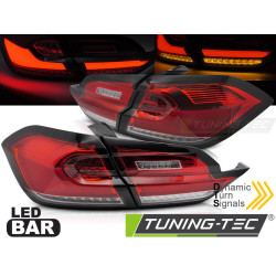 LED FARI POSTERIORI ROSSO BIANCO per FORD FIESTA MK8 17-21 HATCHBACK